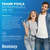 Bestway Steel Pro 56406, 4678 l, Rámový bazén, 18,3 kg Náhled obrázku produktu 44