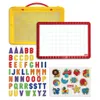 Quercetti 66-tlg. Magnetbuchstaben-Tafel Spielset Magnetino Produktbild-Vorschau 3