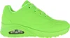 A side view of a bright green sneaker. Produktbild-Vorschau
