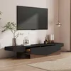 200cm Lowboard, TV-Schrank mit 2 Schubladen, TV-Lowboard, Produktbild-Vorschau 2