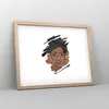 Gerahmtes Poster - Rahmen in heller Eiche - Afrikanisch Produktbild-Vorschau 8