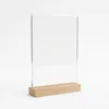 Tabliczka Informacyjna Reklamowa Z Plexi A4 33X21Cm Stojak Podgląd zdjęcia produktu 4