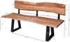 FineBuy Banc de salle à manger TREE 180x85,5x60 cm Banc en Voir les images du produit 3