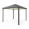 Blumfeldt Pavillon 3x3m, Rostfreier Aluminium-Pavillon mit Produktbild-Vorschau 1