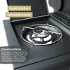Gasgrill 3+1 Brenner mit Deckel DELO [Inkl. Handschuhe] Produktbild-Vorschau 5