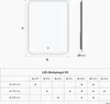 Mai & Mai Wandspiegel Badezimmer Spiegel LED 90x70cm LED Produktbild-Vorschau 7