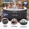 CASARIA Piscina Idromassaggio Gonfiabile Rotonda Ø163cm 4 Anteprima dell’immagine prodotto 2