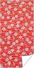 MuchoWow® Poster Ein rotes und weißes Blumenmuster 20x40 cm Produktbild-Vorschau 1