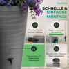YourCasa Regentonne 240 Liter [Wave Design] - Frostsicher & Produktbild-Vorschau 3