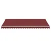 The Living Store Markise Automatisch mit LED Weinrot Produktbild-Vorschau 5