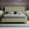 ITYHOME - Gepolstertes Bett ohne Lattenrost 160x190 mit Produktbild-Vorschau 2