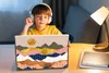 MuchoWow® Laptop Aufkleber Sticker Cover Pastell - Gold - Produktbild-Vorschau 3