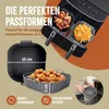KitchBo Silikonform 20x20x6,3cm schwarz/grau Produktbild-Vorschau 7