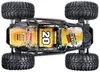 Top-down view of a remote-controlled rock crawler car. Voir les images du produit