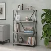 Libreria Vicco Ravix Grigio/nero 60 x 102.5 cm, Model 55290 Anteprima dell’immagine prodotto 3