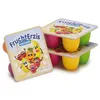 A product image showing toy fruit pieces stacked in a wooden holder. Produktbild-Vorschau