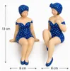 Gilde Kantensitzerfigur, Badenixe, "Becky", gepunktet, Anteprima dell’immagine prodotto 6