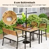 Ensemble de mobilier de jardin COSTWAY, comprenant des Voir les images du produit 6