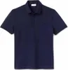Polo Lacoste coupe classique bleu marine Voir les images du produit 21