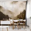 Muralo Vlies Fototapete WALD IM NEBEL Bäume Landschaft 3D Produktbild-Vorschau 7