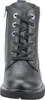 A close-up, front-facing view of a black leather boot. Anteprima dell’immagine prodotto