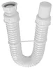 Umyvadlový sifon FLEXY, 5/4", DN40, bílý Náhled obrázku produktu 4