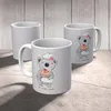 Mr. & Mrs. Panda Tasse Konditorin Herz - Grau Pastell - Produktbild-Vorschau 5