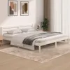 vidaXL Postel z masivu borovice 180x200 cm bílá Náhled obrázku produktu 2