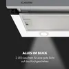 Klarstein Mariana - Flachschirmhaube, , Umluft & Abluft, Produktbild-Vorschau 5