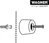 WAGNER Wandtürstopper VULKANO MINI 4tlg. Set - Ø 20 x 10 Produktbild-Vorschau 4