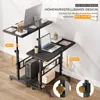 Dripex Schreibtisch höhenverstellbar 80x40cm, Computertisch Produktbild-Vorschau 8