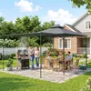 Outsunny Paviljoen 3,2x3,2 m: Stabiel, wintervast Productafbeelding-voorbeeld 9