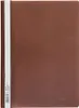 Idena Schnellhefter A4,PP braun extra stark Produktbild-Vorschau 1