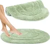Badematte - Grün - 50x80 cm - Oval - Rutschfest - SOFT - Produktbild-Vorschau 11