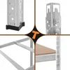 Metalen schap met 5 planken voor in de garage, 180 x 100 x Productafbeelding-voorbeeld 18