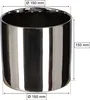 KOTARBAU® Glänzend Blumentopf ⌀160mm Zylinder Pflanztopf Produktbild-Vorschau 2