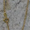 Goldkette Ankerkette rund Länge 50cm - Breite 1,4mm - 333-8 Produktbild-Vorschau 8