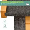 Clapier surélevé PawHut avec porte verrouillable, pour Voir les images du produit 3