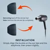 kwmobile 6x Silikonaufsätze für Sony MDR-EX750BT / WI-1000X Produktbild-Vorschau 4