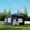 Gazebo pieghevole Zelsius 3x6 m con pareti laterali, blu, Anteprima dell’immagine prodotto 2