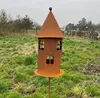 Vogelhaus 42x20cm + Stab Gartenstecker Turm Futterhaus zum Produktbild-Vorschau 3