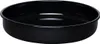 A black speckled baking pan on a white background. Produktbild-Vorschau