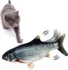 INF Interaktives Katzenspielzeug Zappelnder Fisch Grau Produktbild-Vorschau 1
