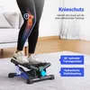Mini Stepper 2-in-1 mit LCD-Display & Widerstandsseilen – Produktbild-Vorschau 5