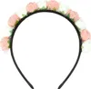 Oblique Unique Rosen Haarreifen Blumen Haarreif Braut JGA Produktbild-Vorschau 1