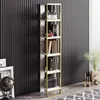 Skye Decor, Polka - White, Bücherregale, Gold, 32,2 x 178,5 Produktbild-Vorschau 1
