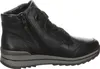 A side view of a black leather boot. Anteprima dell’immagine prodotto