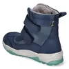 Bisgaard Kinder Winterstiefel Blau Leder Textil wasserfest Produktbild-Vorschau 3