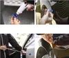 Collage of images showing how to use a car dent repair kit. Produktbild-Vorschau