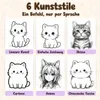 KI Voice Sticker Drucker Tintenloser mit App,  20 Sprachen Produktbild-Vorschau 5